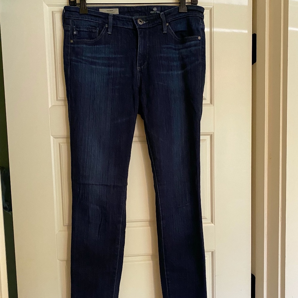 Adriano Goldschmied Mid-Rise Legging Blue Jean, Size 28R Women's